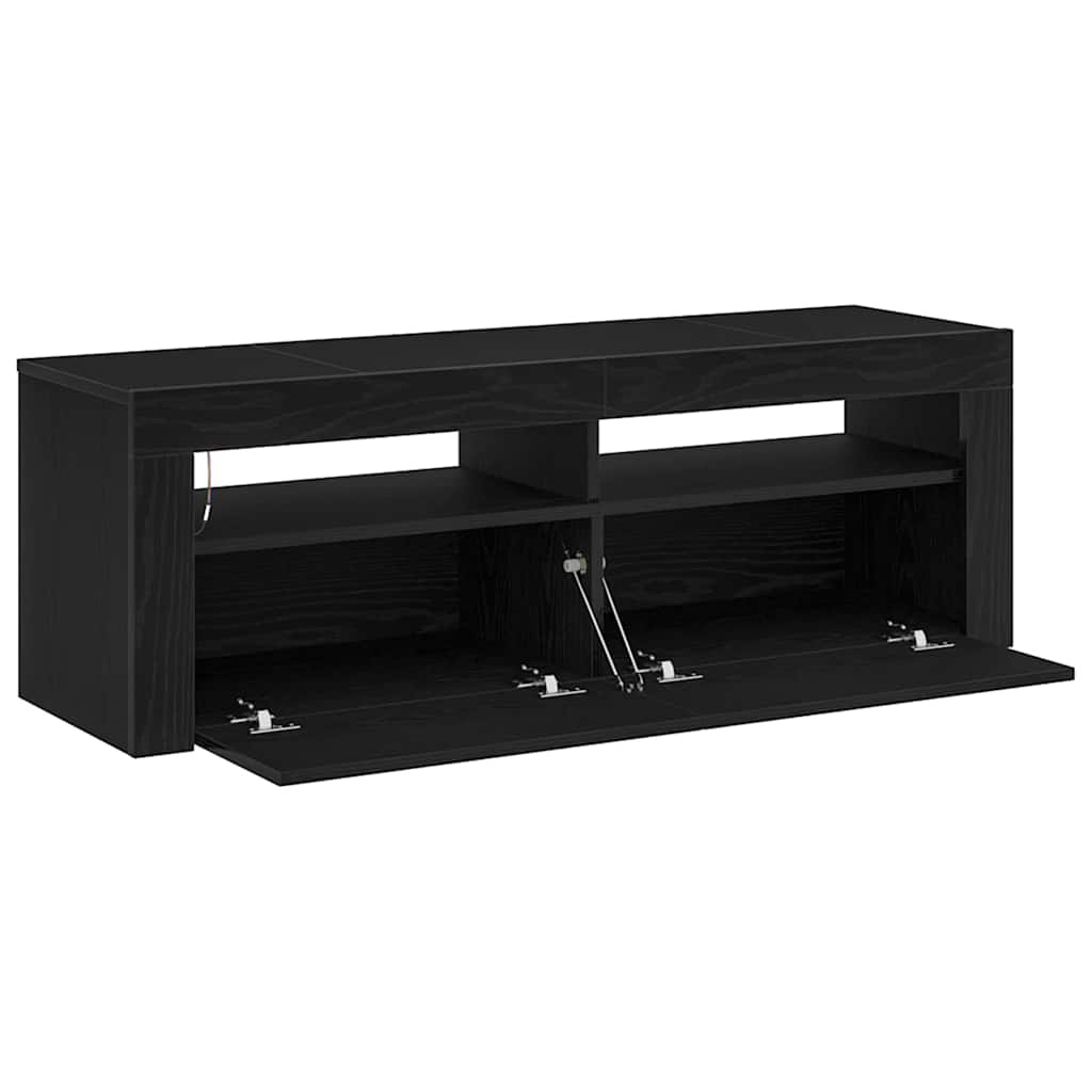TV ormar Crni hrast 120 x 35 x 40 cm Konstruirano drvo