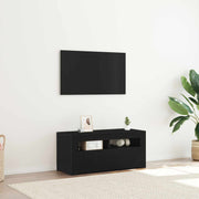 TV ormar Crni hrast 90 x 35 x 40 cm Konstruirano drvo