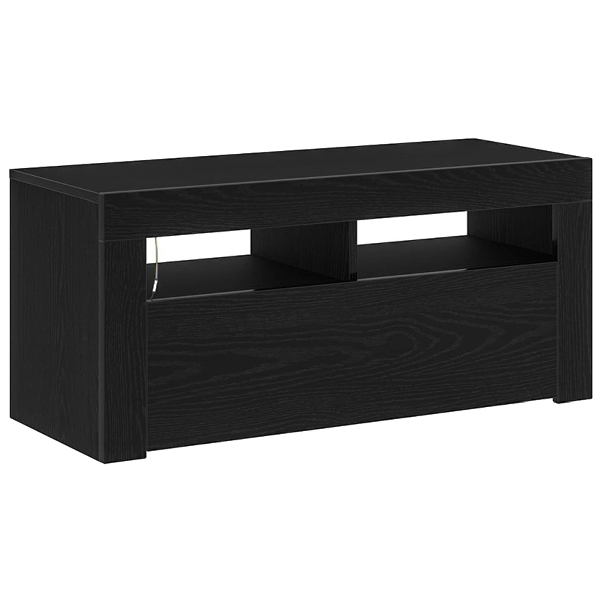 TV ormar Crni hrast 90 x 35 x 40 cm Konstruirano drvo
