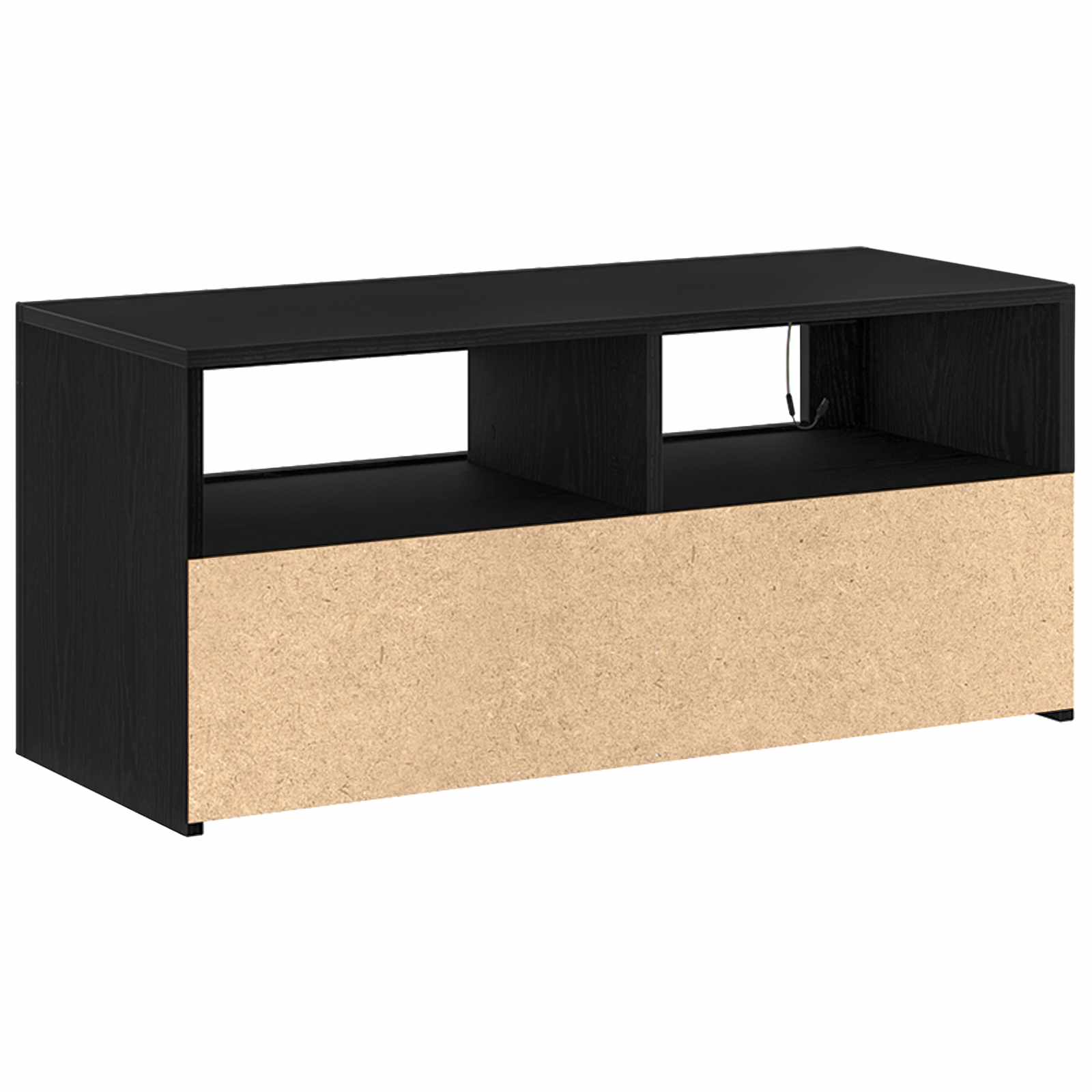 TV ormar Crni hrast 90 x 35 x 40 cm Konstruirano drvo