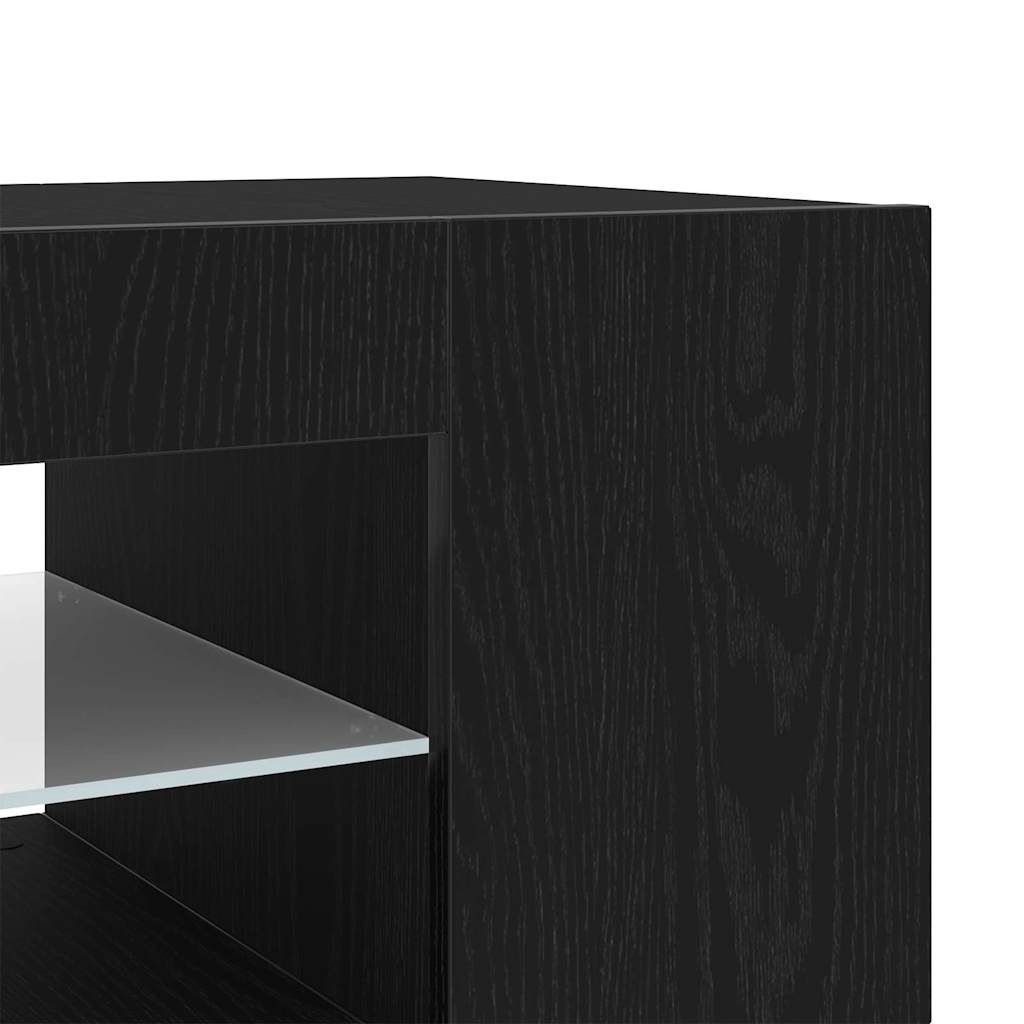 TV ormar Crni hrast 135 x 39 x 30 cm Konstruirano drvo