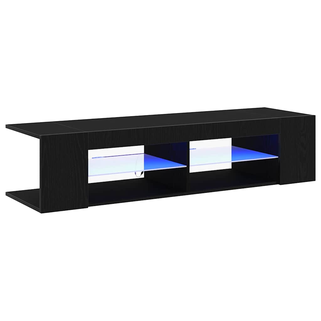 TV ormar Crni hrast 135 x 39 x 30 cm Konstruirano drvo