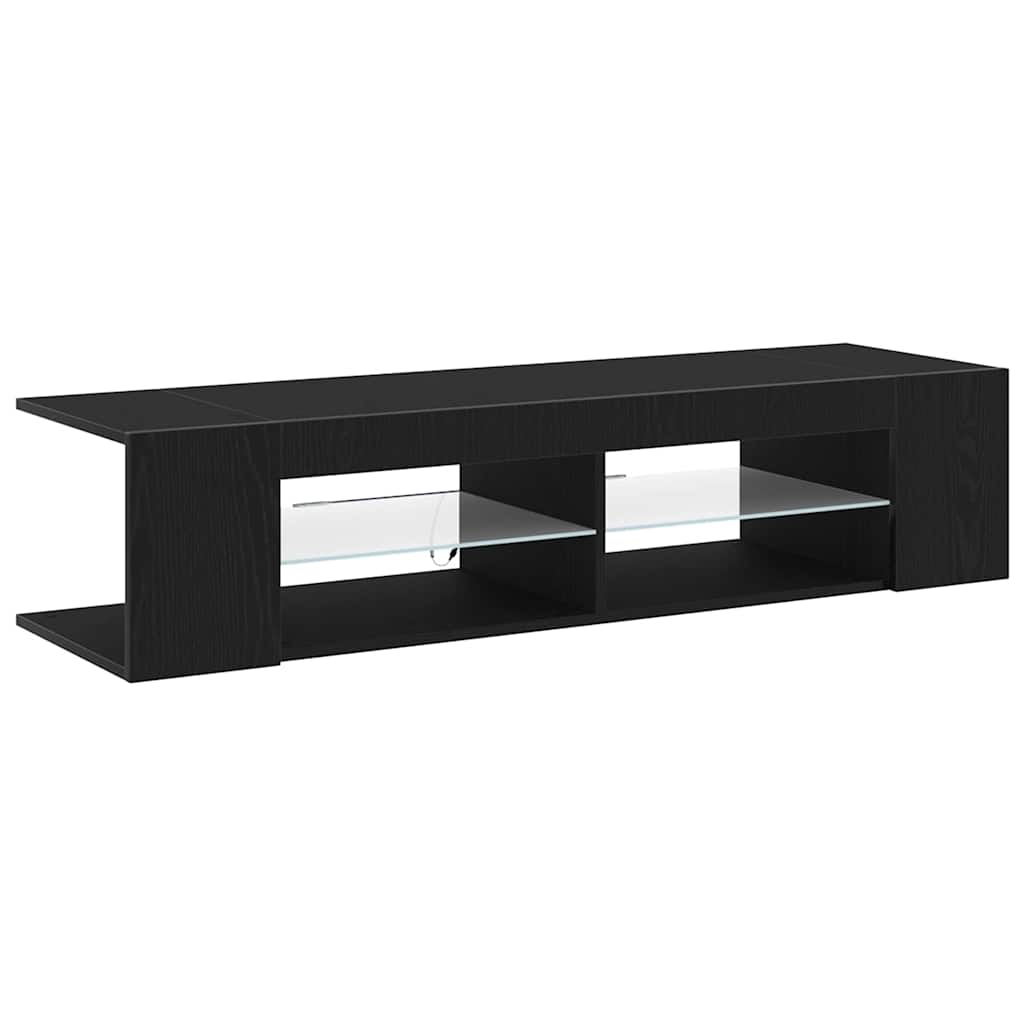 TV ormar Crni hrast 135 x 39 x 30 cm Konstruirano drvo