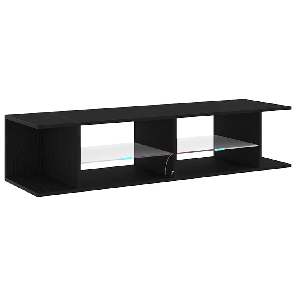 TV ormar Crni hrast 135 x 39 x 30 cm Konstruirano drvo