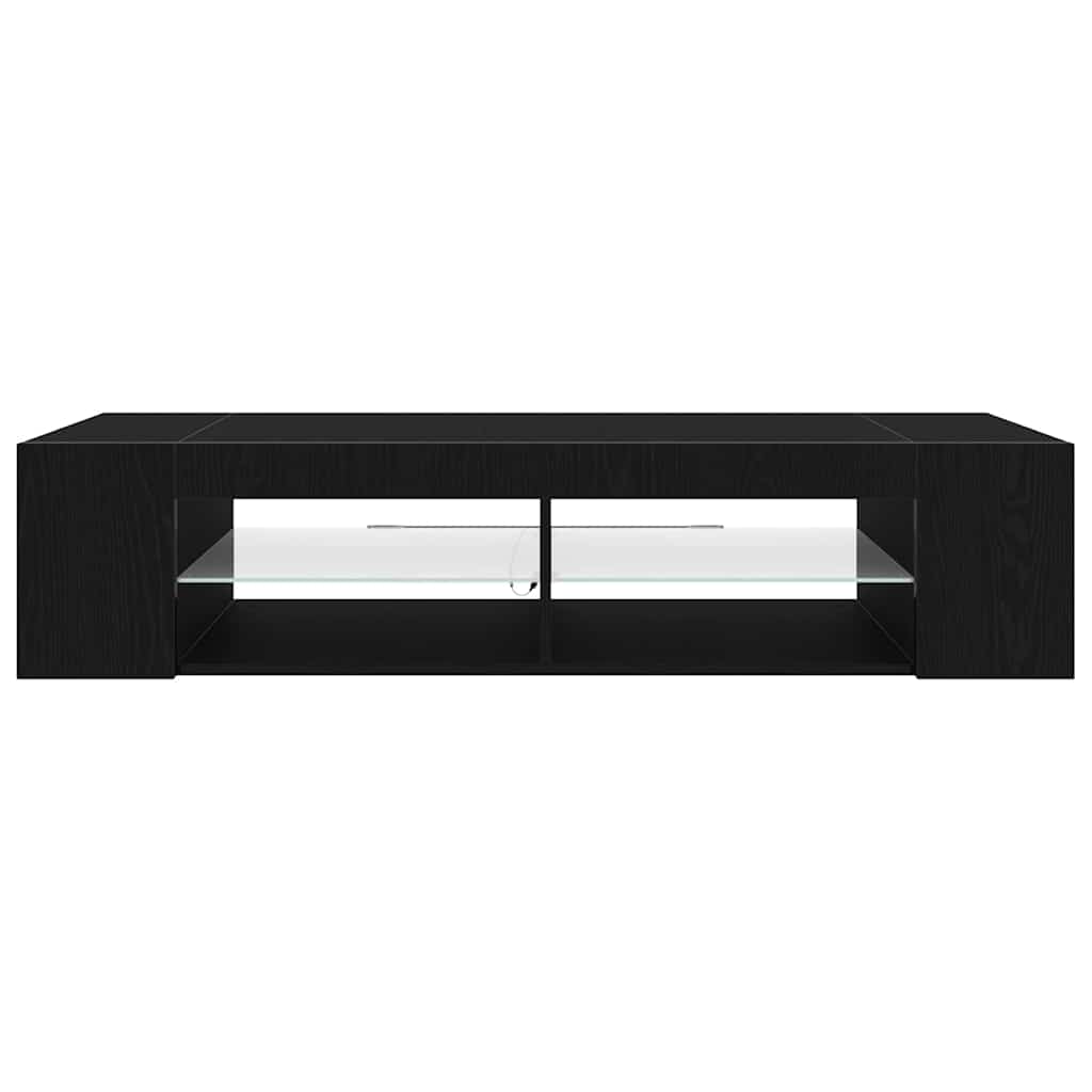 TV ormar Crni hrast 135 x 39 x 30 cm Konstruirano drvo