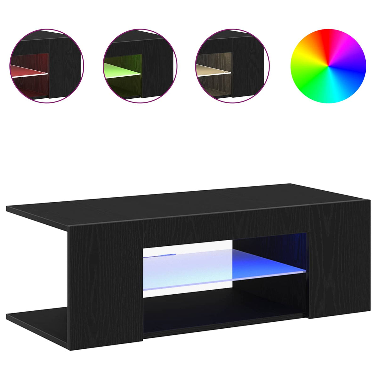 TV ormar Crni hrast 90 x 39 x 30 cm Konstruirano drvo