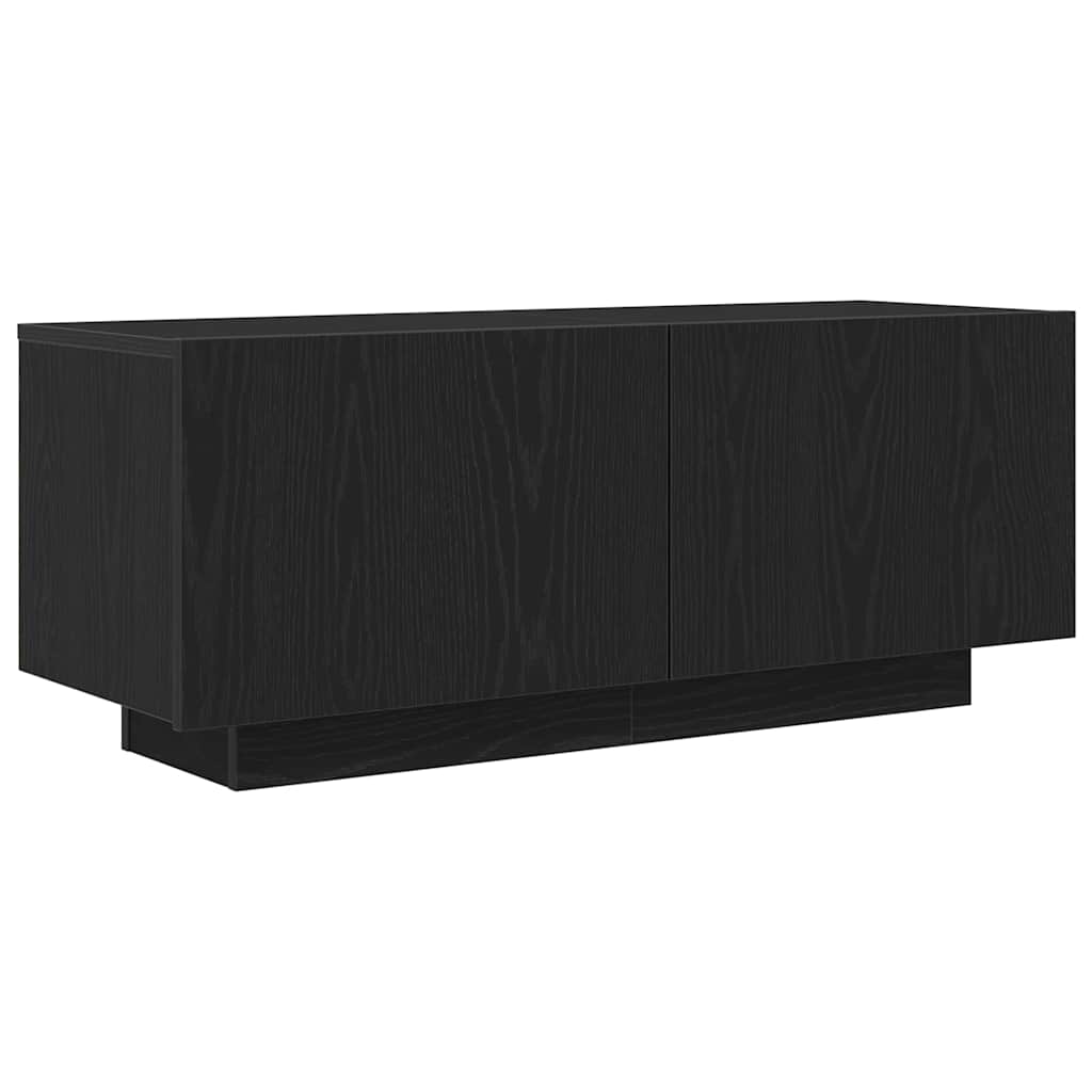 TV ormar Crni hrast 100 x 35 x 40 cm Konstruirano drvo