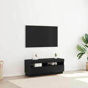 TV ormar Crni hrast 100 x 35 x 40 cm Konstruirano drvo