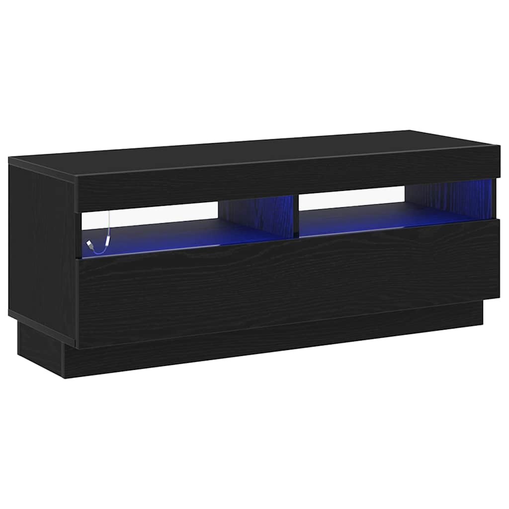 TV ormar Crni hrast 100 x 35 x 40 cm Konstruirano drvo