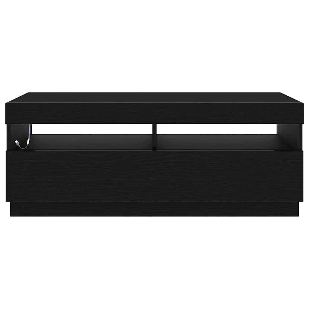 TV ormar Crni hrast 100 x 35 x 40 cm Konstruirano drvo