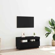 TV ormar Crni hrast 80 x 35 x 40 cm Konstruirano drvo