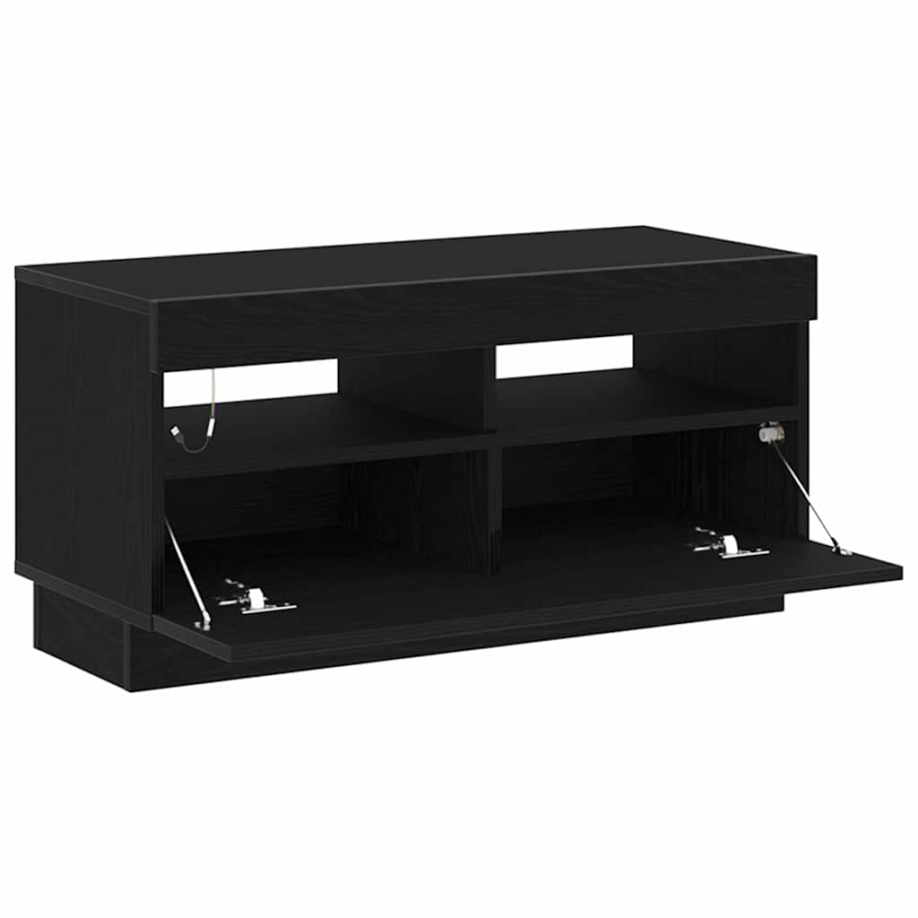 TV ormar Crni hrast 80 x 35 x 40 cm Konstruirano drvo