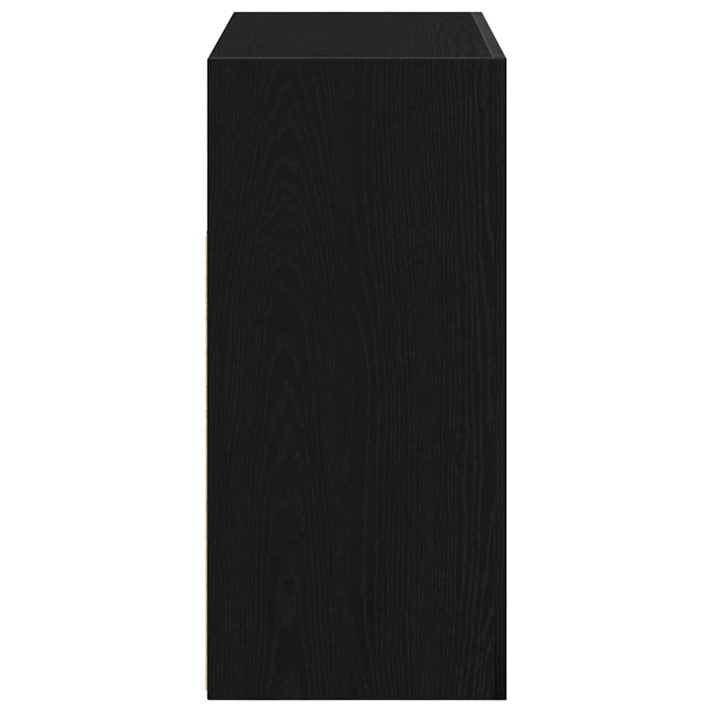 Kreveta Crni hrast 80 x 35 x 75 cm Konstruirano drvo