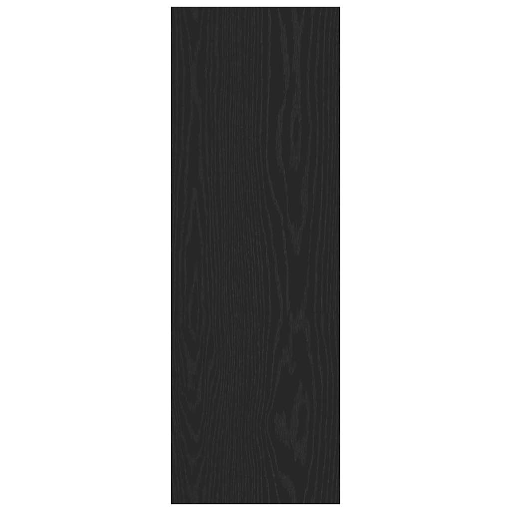TV Kabinet za Zid Zidne 2 pcs Crni hrast 30,5 x 28,5 x 90 cm