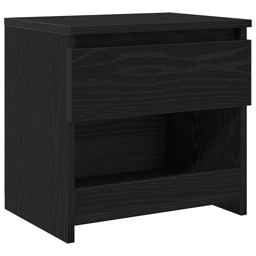 Noćni ormar Crni hrast 40 x 30 x 39 cm Konstruirano drvo