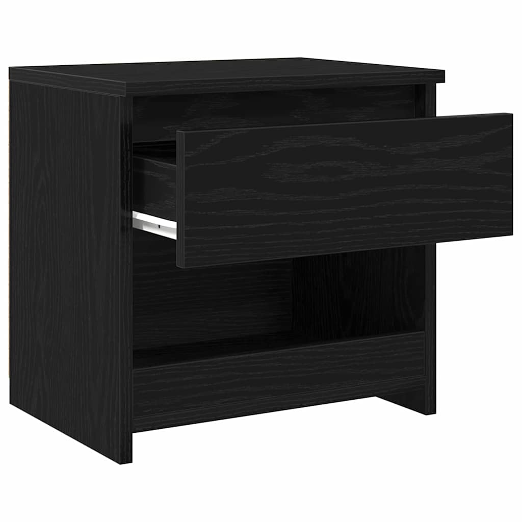 Noćni ormar Crni hrast 40 x 30 x 39 cm Konstruirano drvo