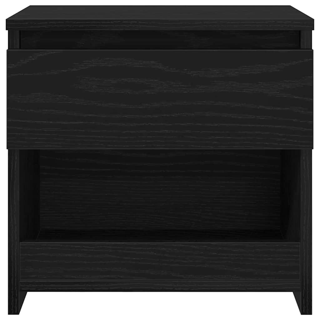 Noćni ormar Crni hrast 40 x 30 x 39 cm Konstruirano drvo
