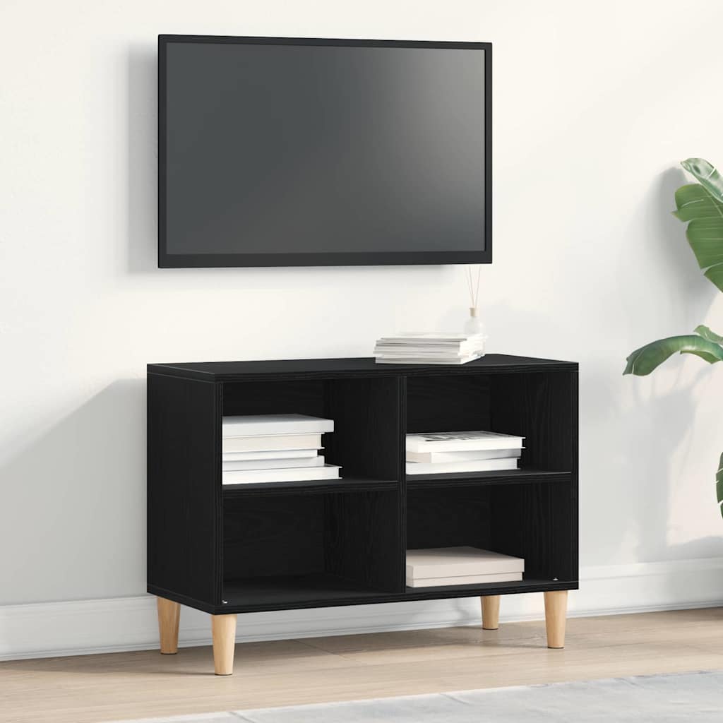 TV ormar Crni hrast 69,5 x 30 x 50 cm Konstruirano drvo