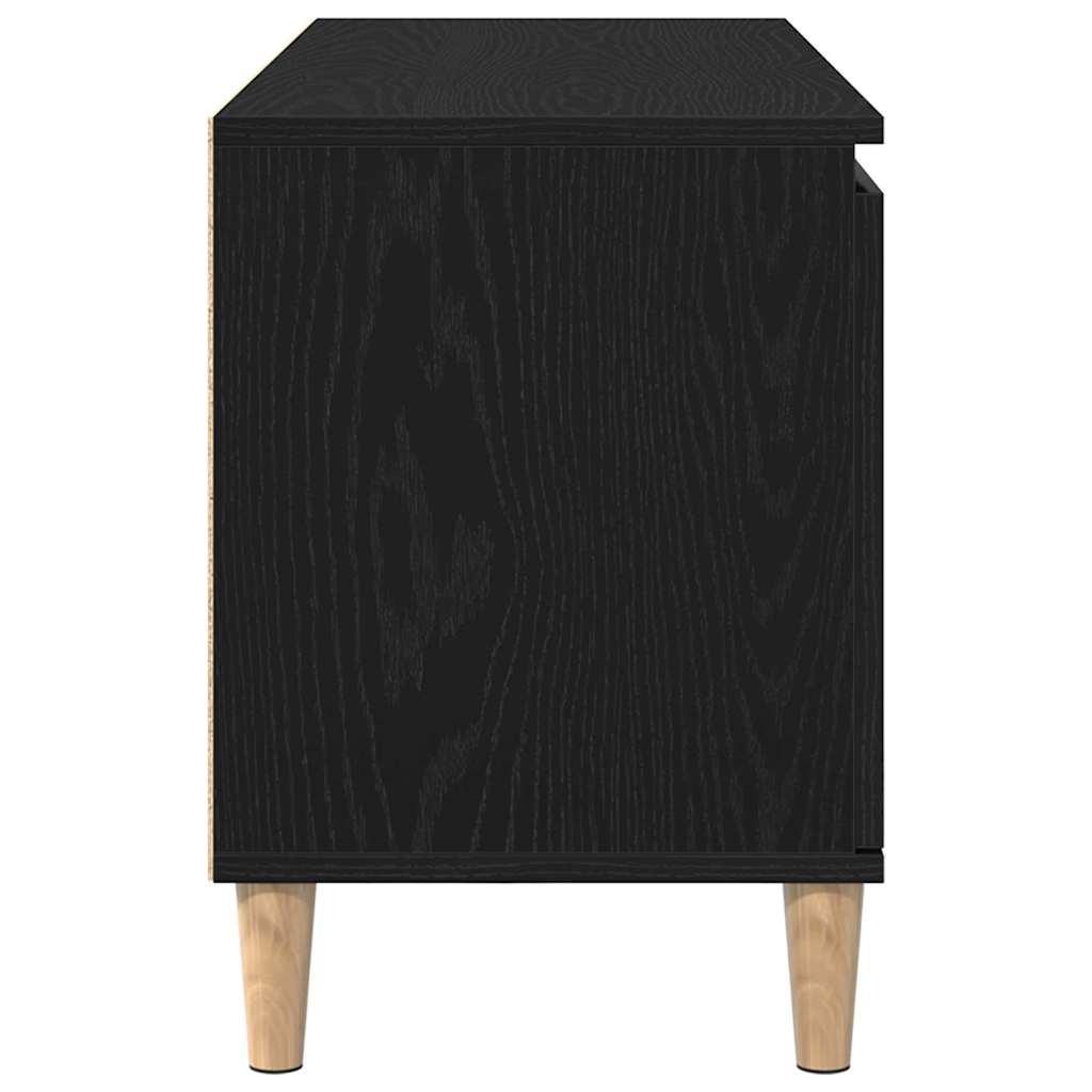 TV ormar Crni hrast 102 x 35 x 50 cm Konstruirano drvo