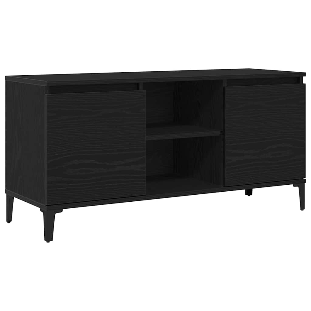 TV ormar Crni hrast 102 x 35 x 50 cm Konstruirano drvo