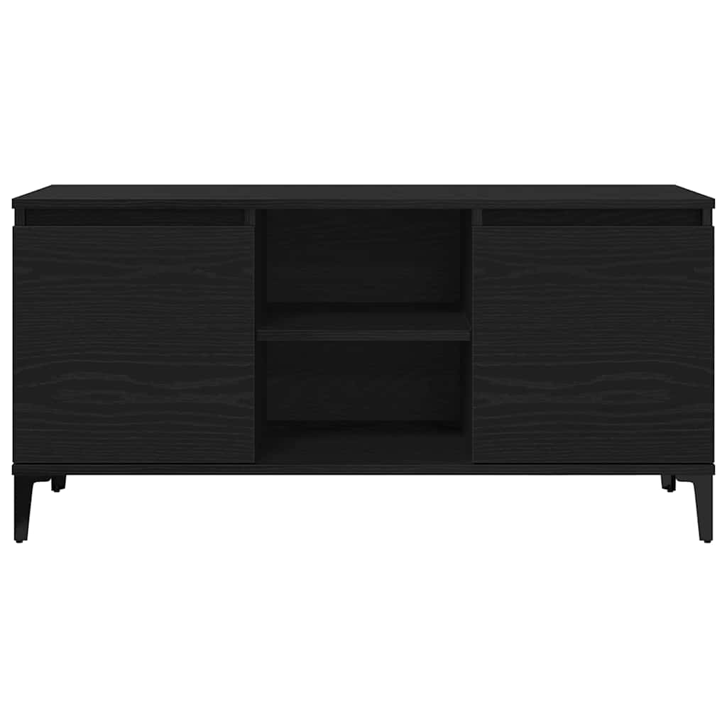 TV ormar Crni hrast 102 x 35 x 50 cm Konstruirano drvo