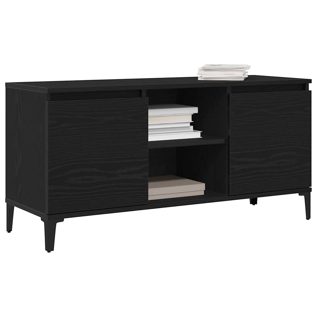 TV ormar Crni hrast 102 x 35 x 50 cm Konstruirano drvo