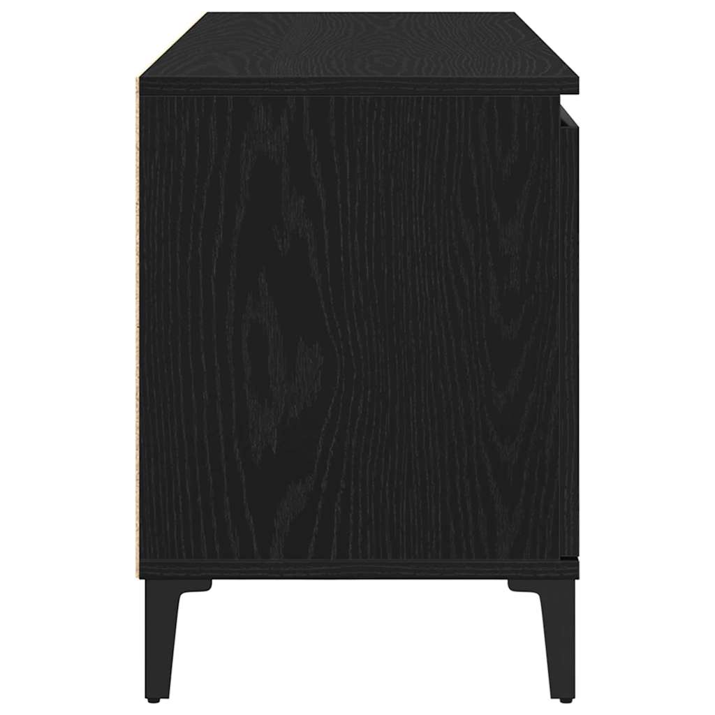TV ormar Crni hrast 102 x 35 x 50 cm Konstruirano drvo