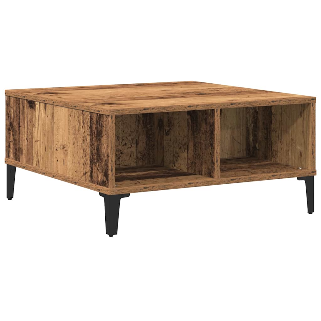 Kava Stol Staro drvo 60 x 60 x 30 cm