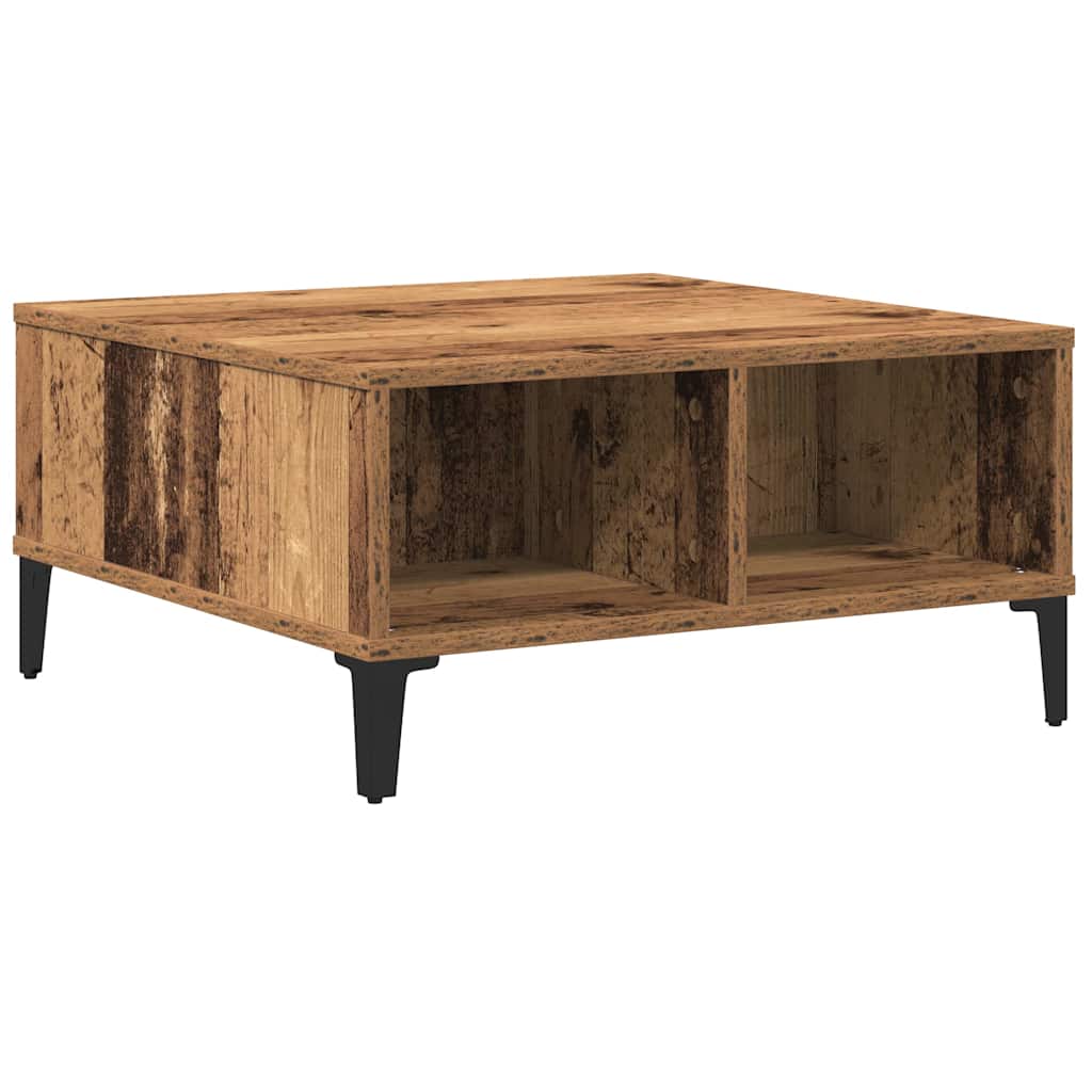 Kava Stol Staro drvo 60 x 60 x 30 cm