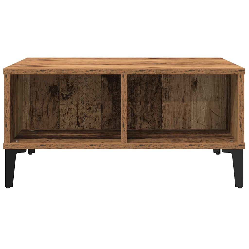 Kava Stol Staro drvo 60 x 60 x 30 cm