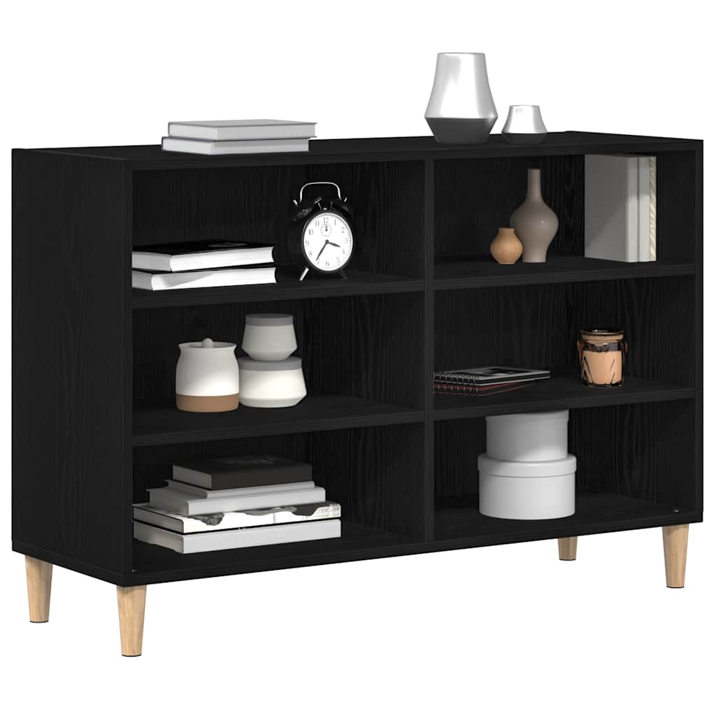 Kreveta Crni hrast 103,5 x 35 x 70 cm Konstruirano drvo