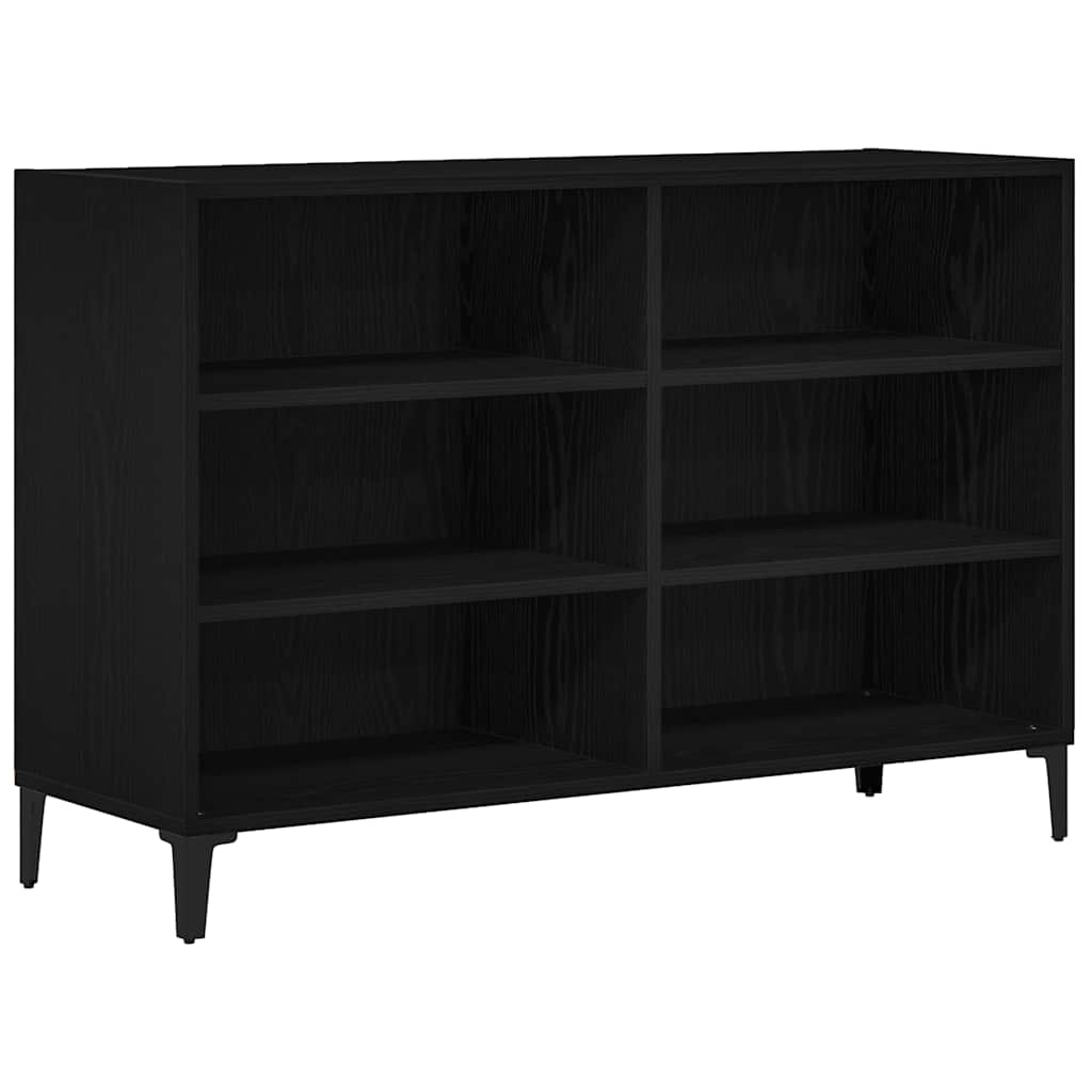 Kreveta Crni hrast 103,5 x 35 x 70 cm Konstruirano drvo