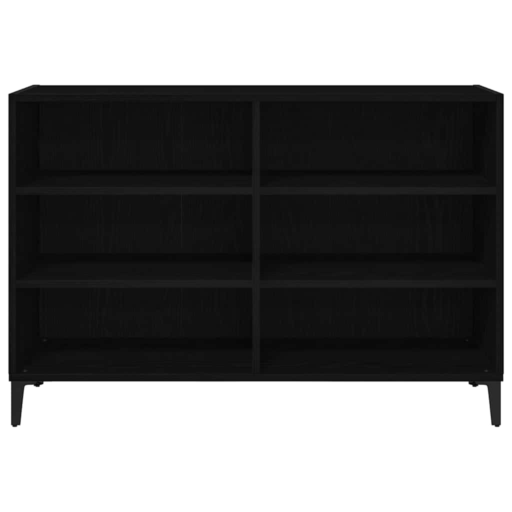 Kreveta Crni hrast 103,5 x 35 x 70 cm Konstruirano drvo