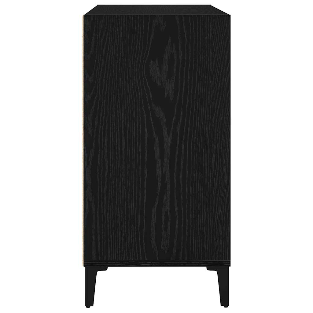 Kreveta Crni hrast 103,5 x 35 x 70 cm Konstruirano drvo