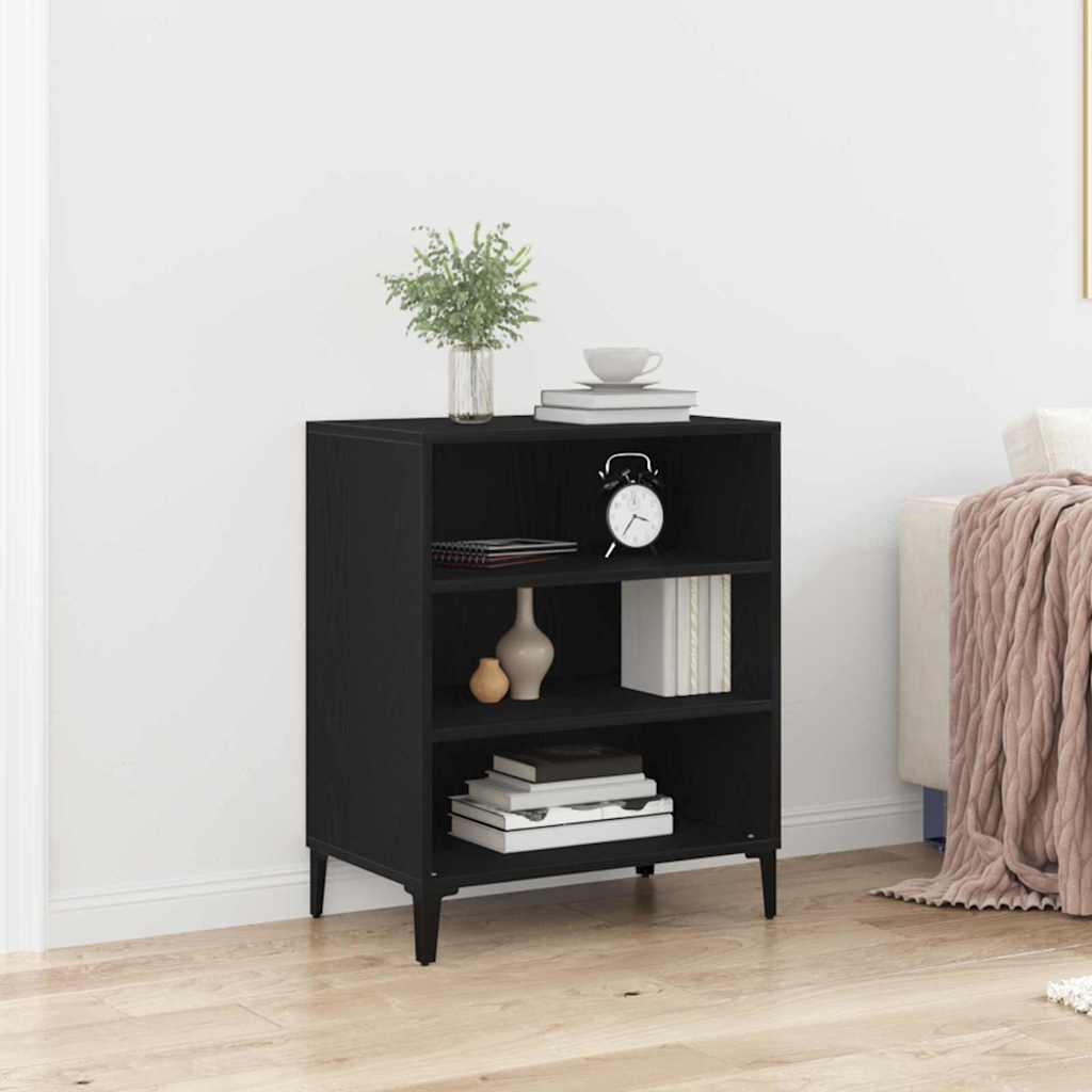 Kreveta Crni hrast 57 x 35 x 70 cm Konstruirano drvo