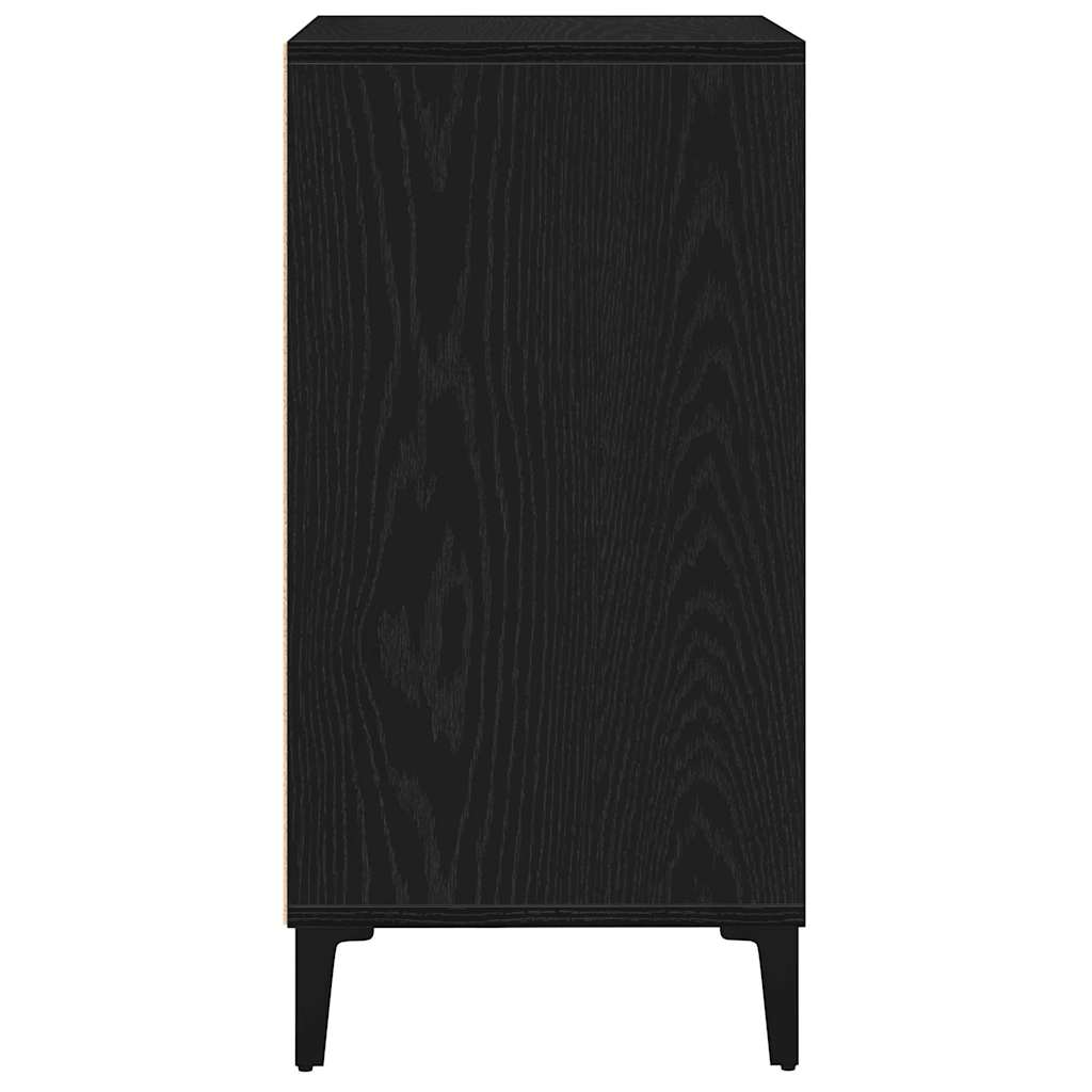 Kreveta Crni hrast 57 x 35 x 70 cm Konstruirano drvo