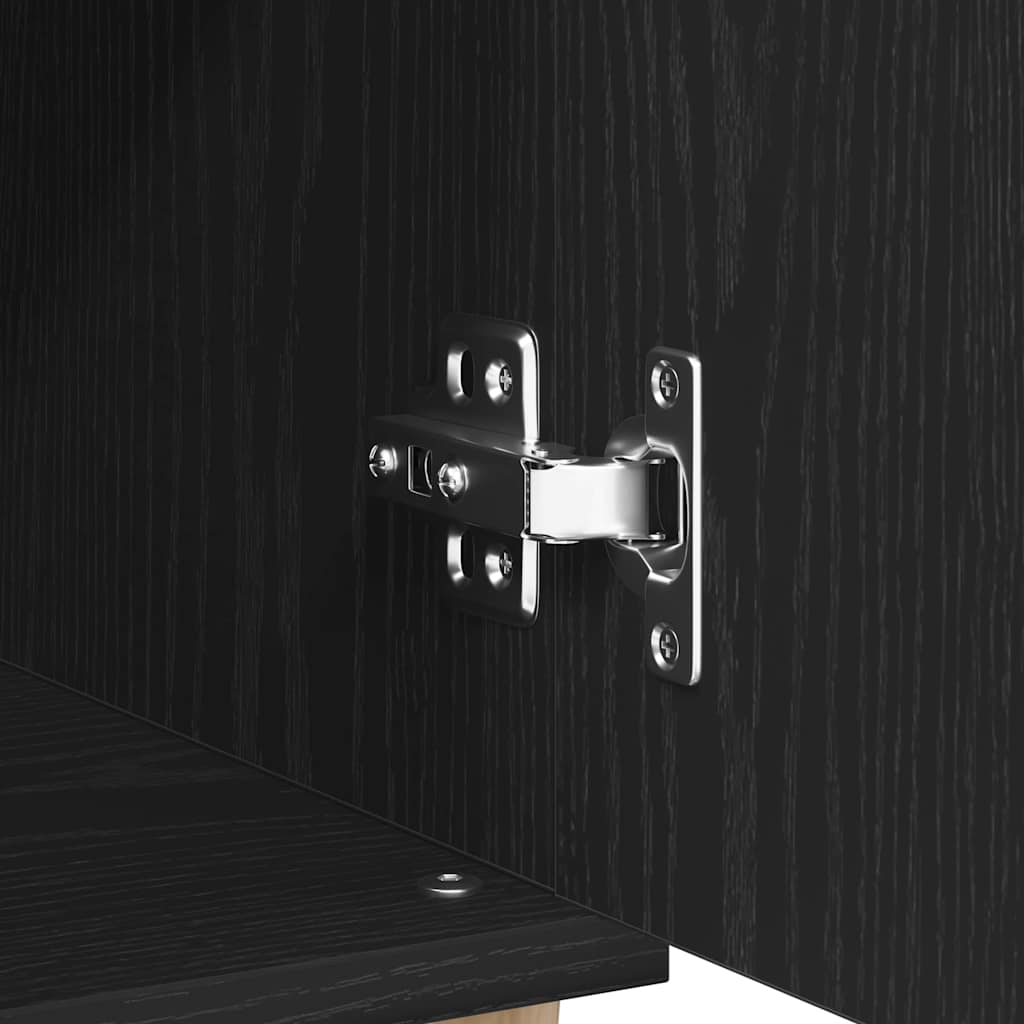 Kreveta Crni hrast 60 x 35 x 70 cm Konstruirano drvo