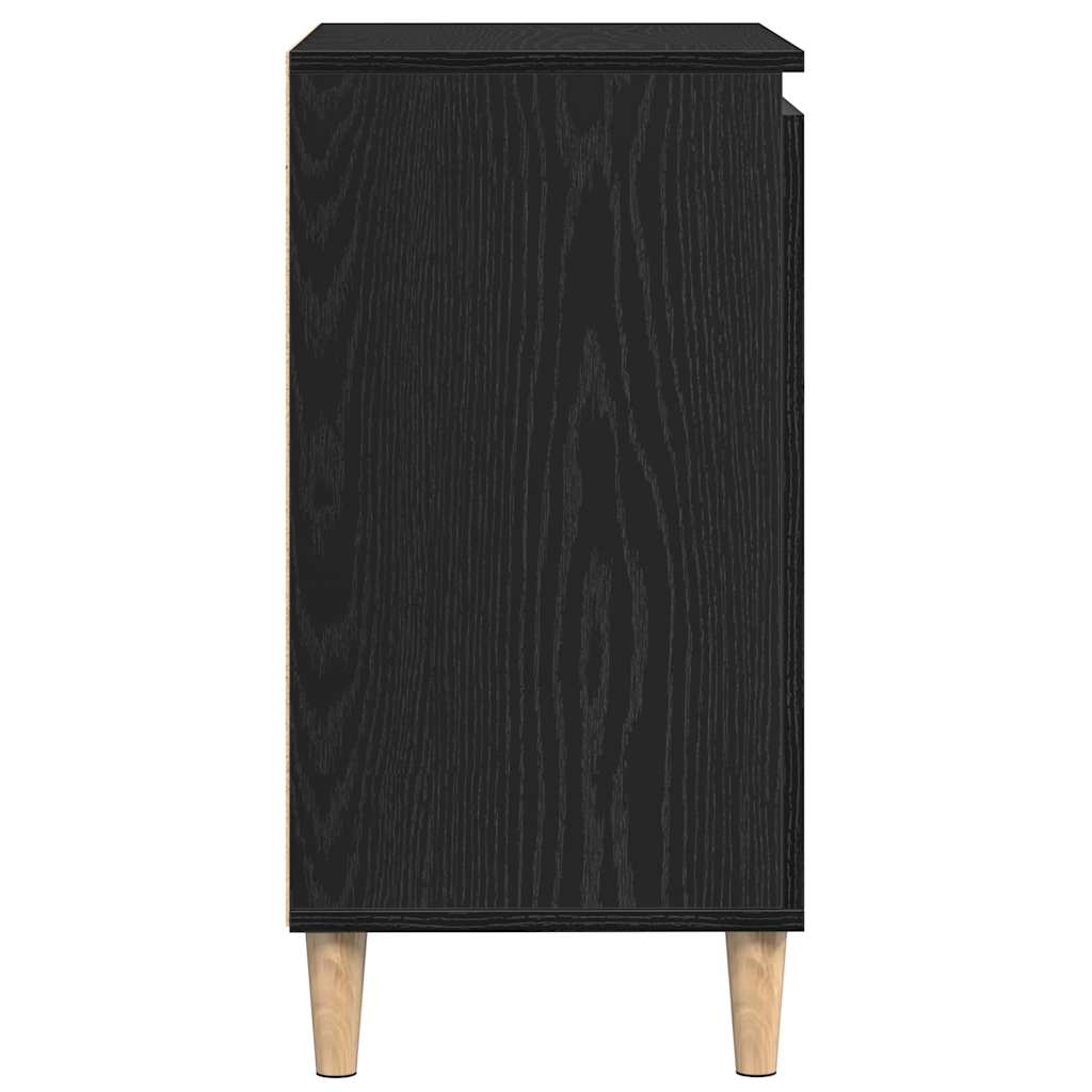 Kreveta Crni hrast 60 x 35 x 70 cm Konstruirano drvo