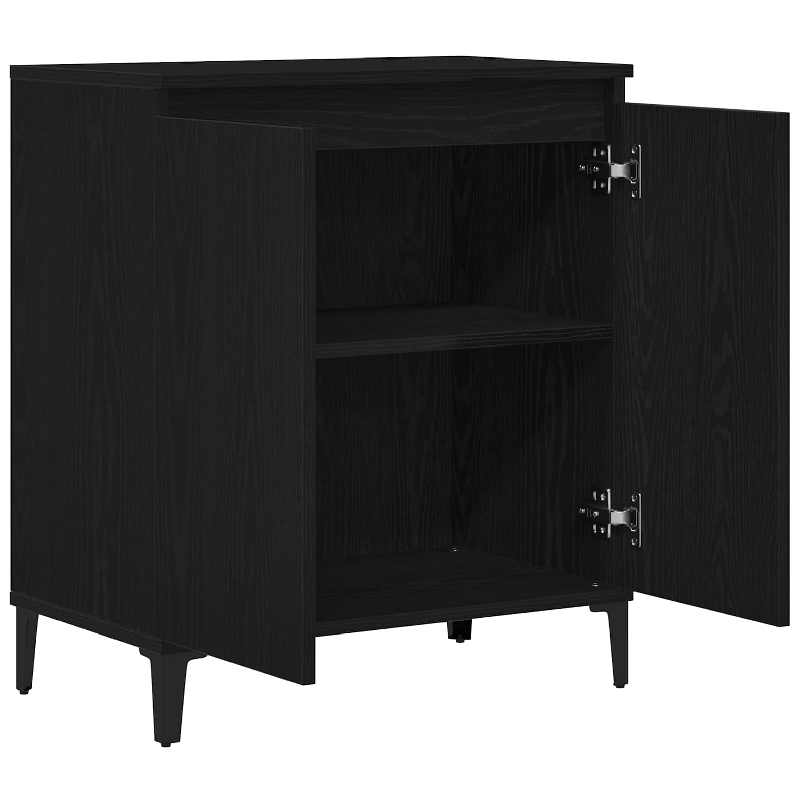 Kreveta Crni hrast 60 x 35 x 70 cm Konstruirano drvo