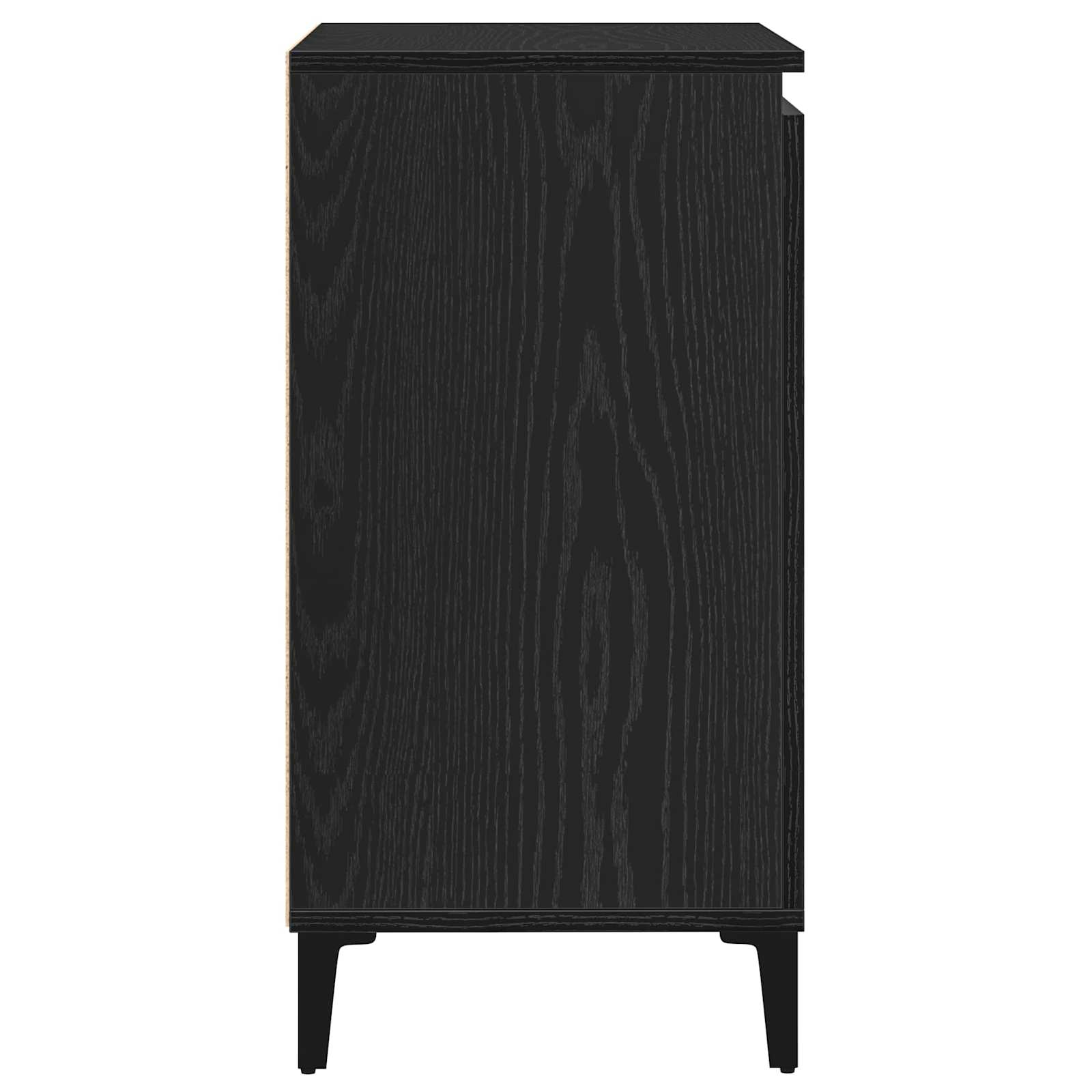 Kreveta Crni hrast 60 x 35 x 70 cm Konstruirano drvo