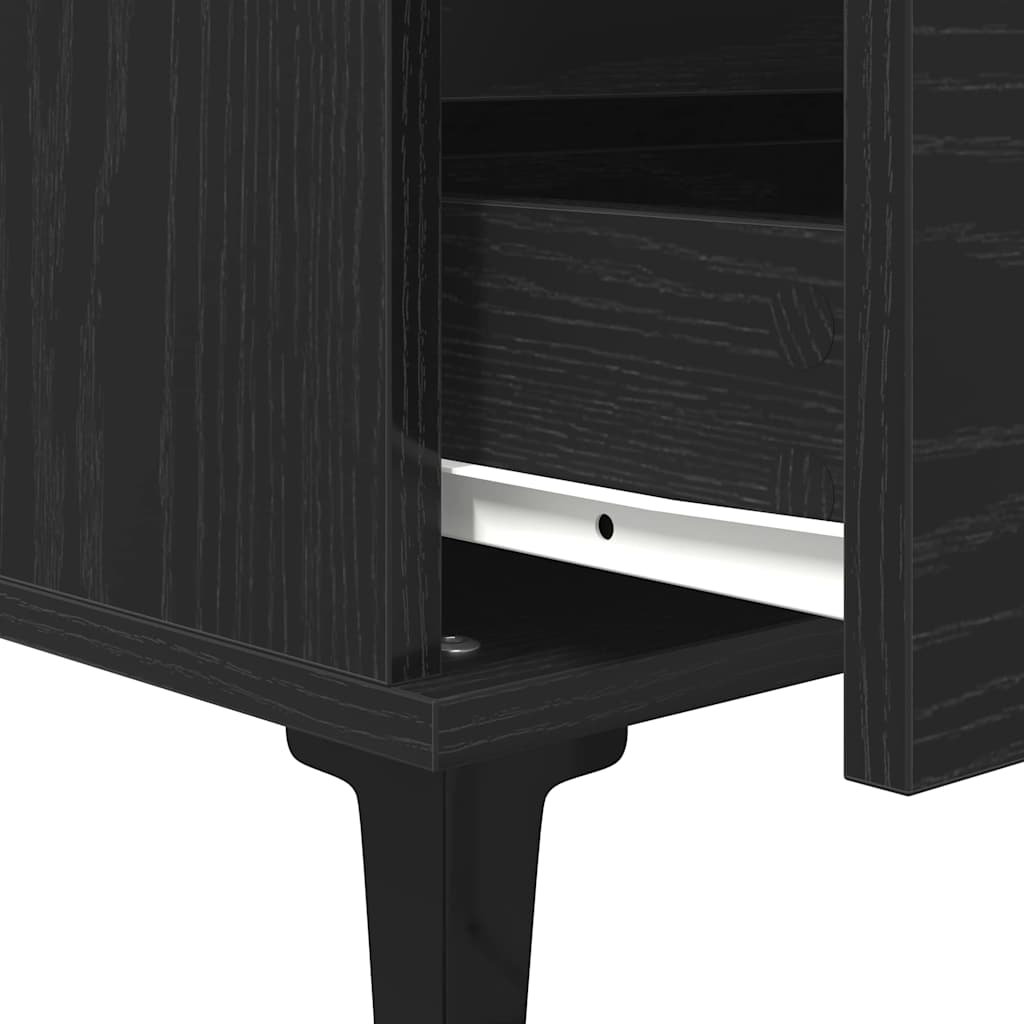 Kreveta s ladicama Crni hrast 60 x 35 x 70 cm Konstruirano drvo