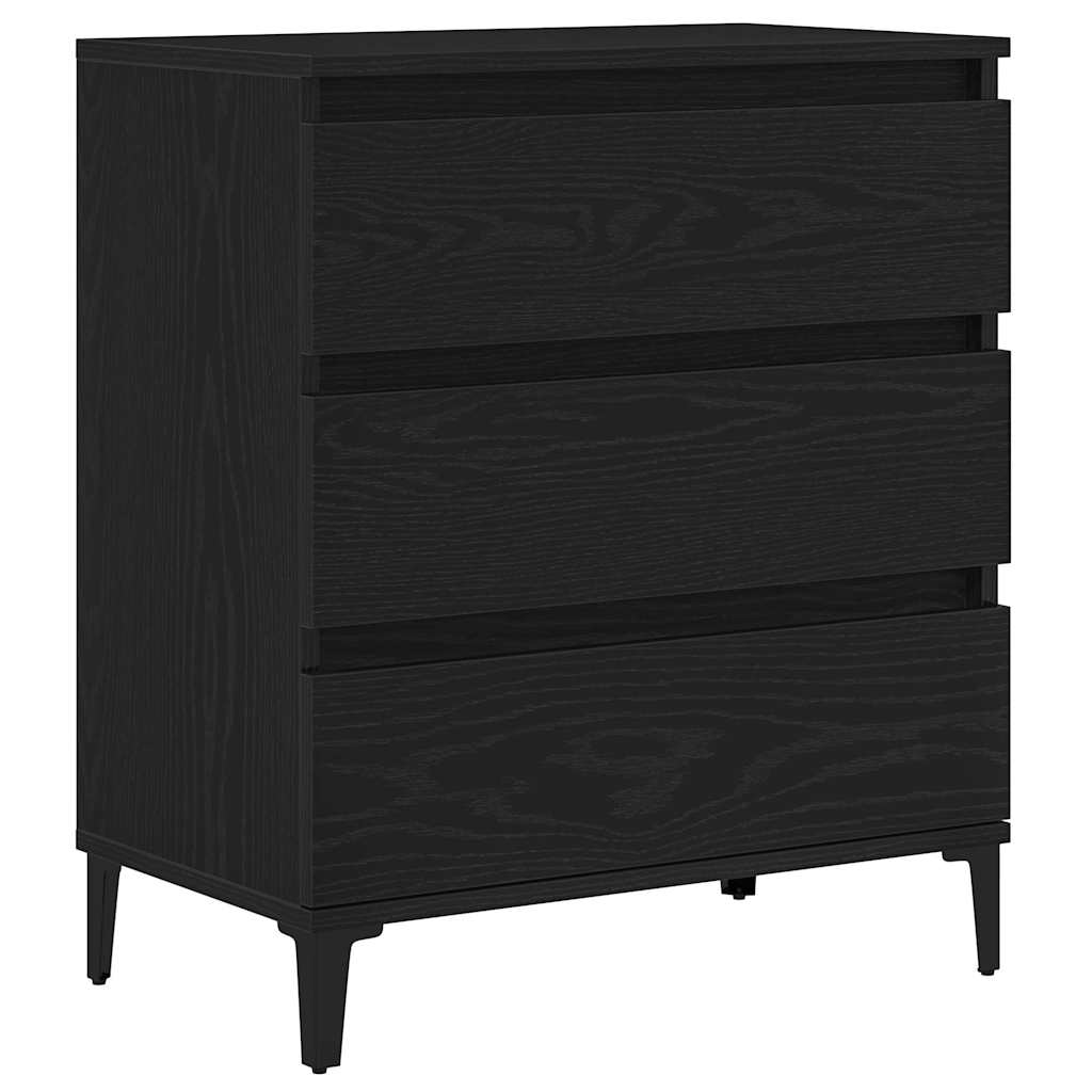 Kreveta s ladicama Crni hrast 60 x 35 x 70 cm Konstruirano drvo