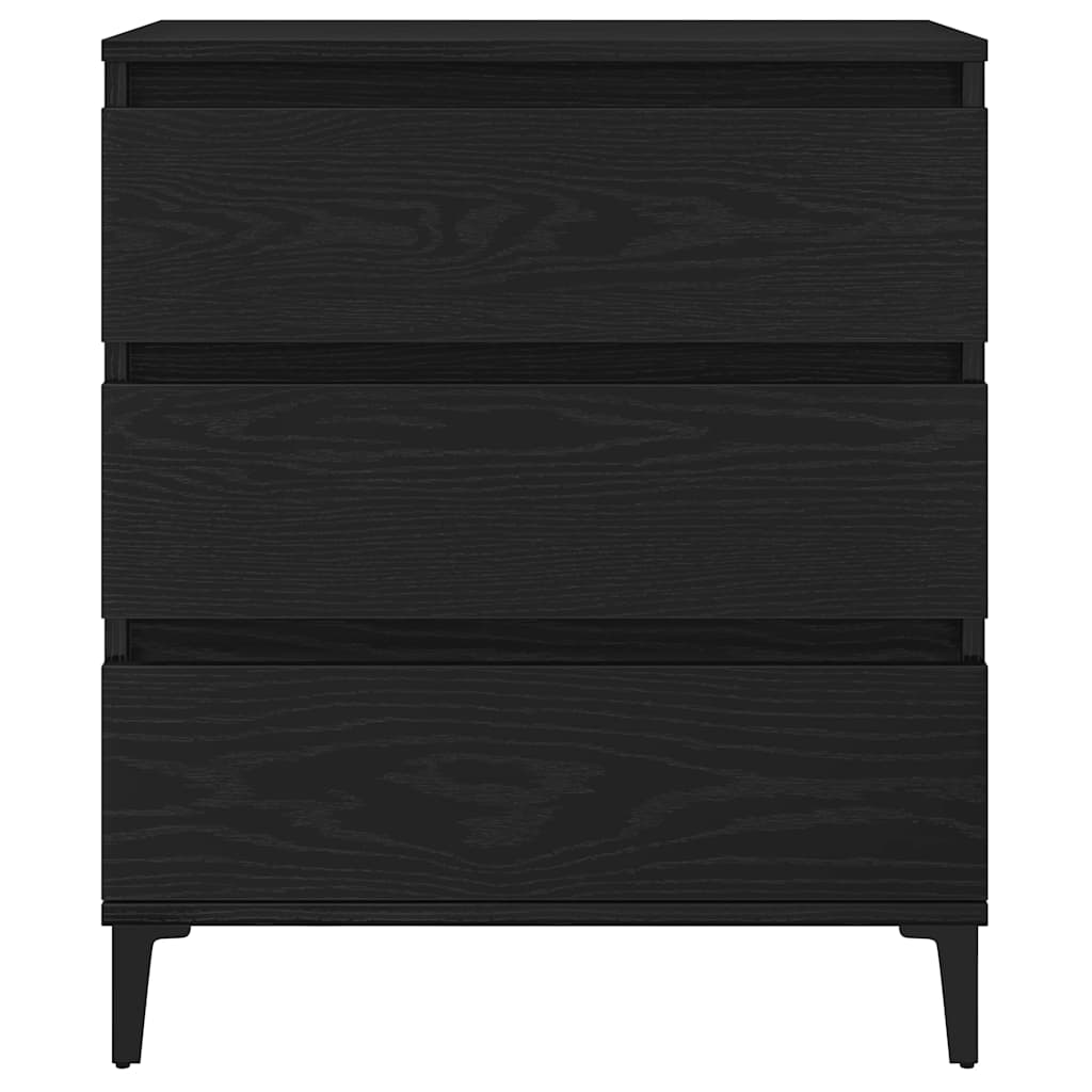 Kreveta s ladicama Crni hrast 60 x 35 x 70 cm Konstruirano drvo