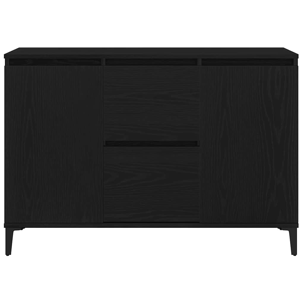 Kreveta Crni hrast 104 x 35 x 70 cm Konstruirano drvo