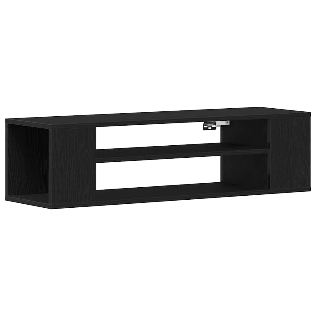 TV ormar Crni hrast 100 x 30 x 26,5 cm Konstruirano drvo