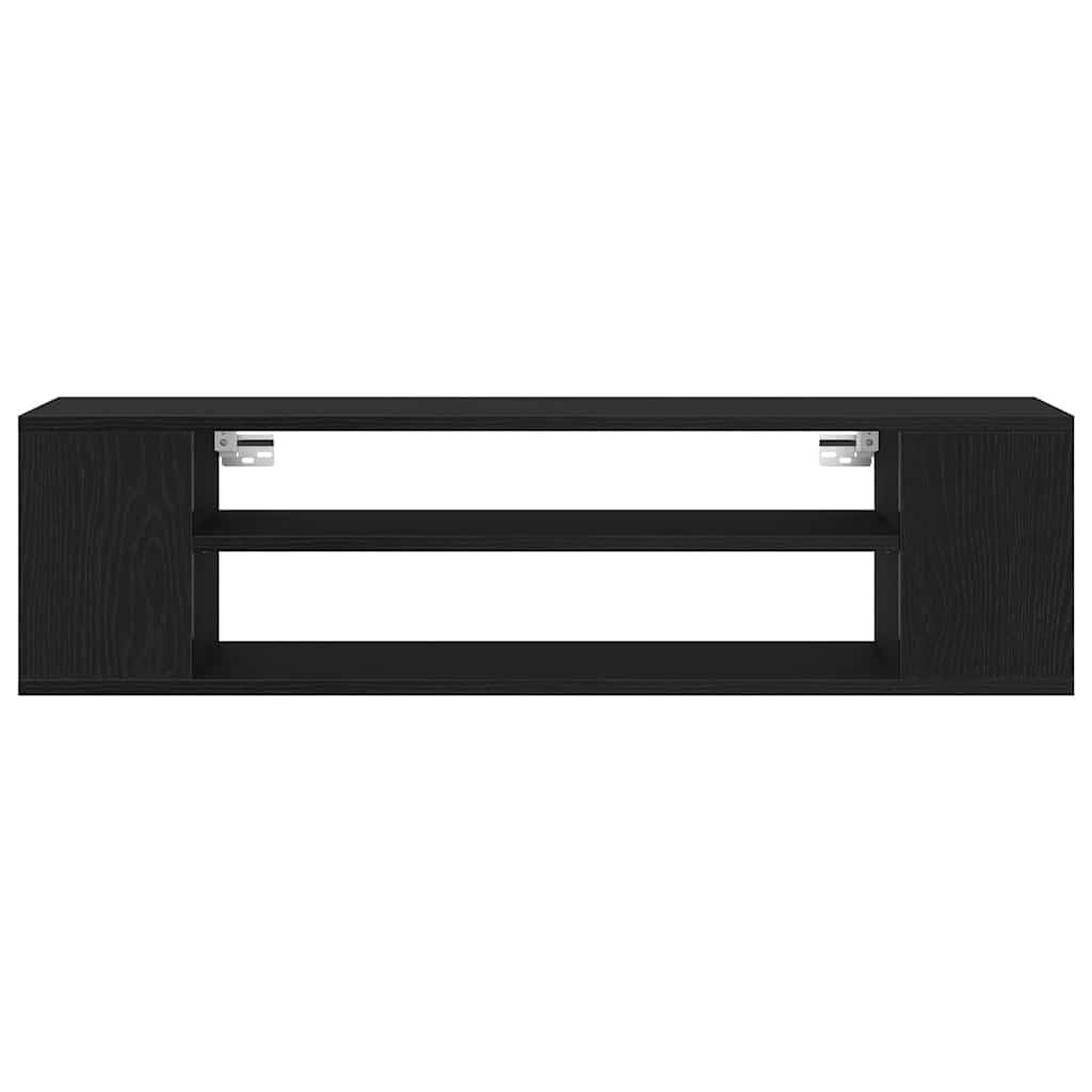 TV ormar Crni hrast 100 x 30 x 26,5 cm Konstruirano drvo