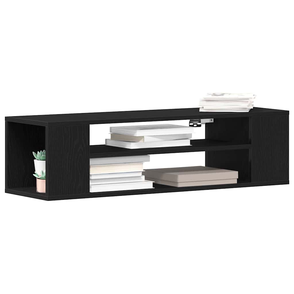 TV ormar Crni hrast 100 x 30 x 26,5 cm Konstruirano drvo
