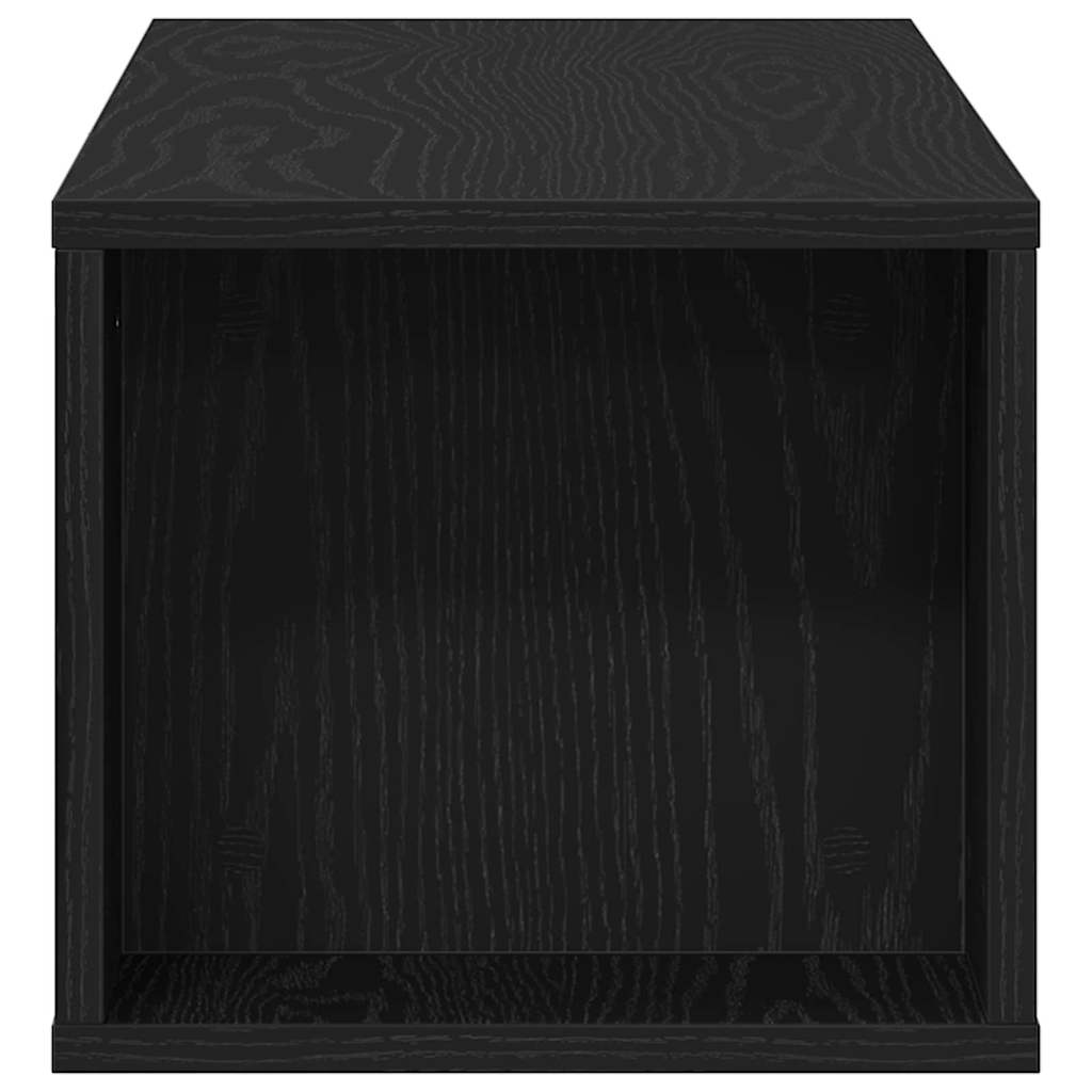 TV ormar Crni hrast 100 x 30 x 26,5 cm Konstruirano drvo