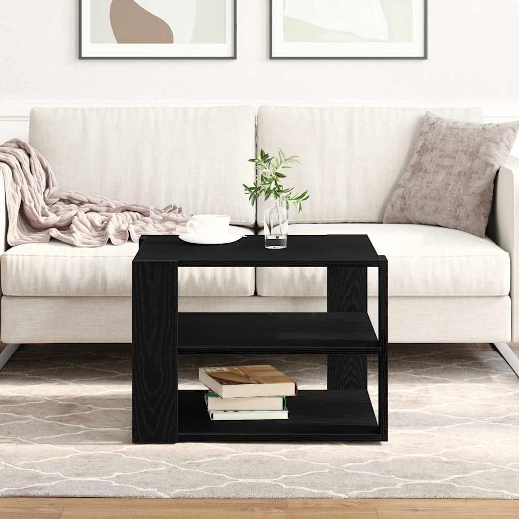Kava Stol Crni Hrast 58 x 58 x 40 cm Konstrukcijsko drvo