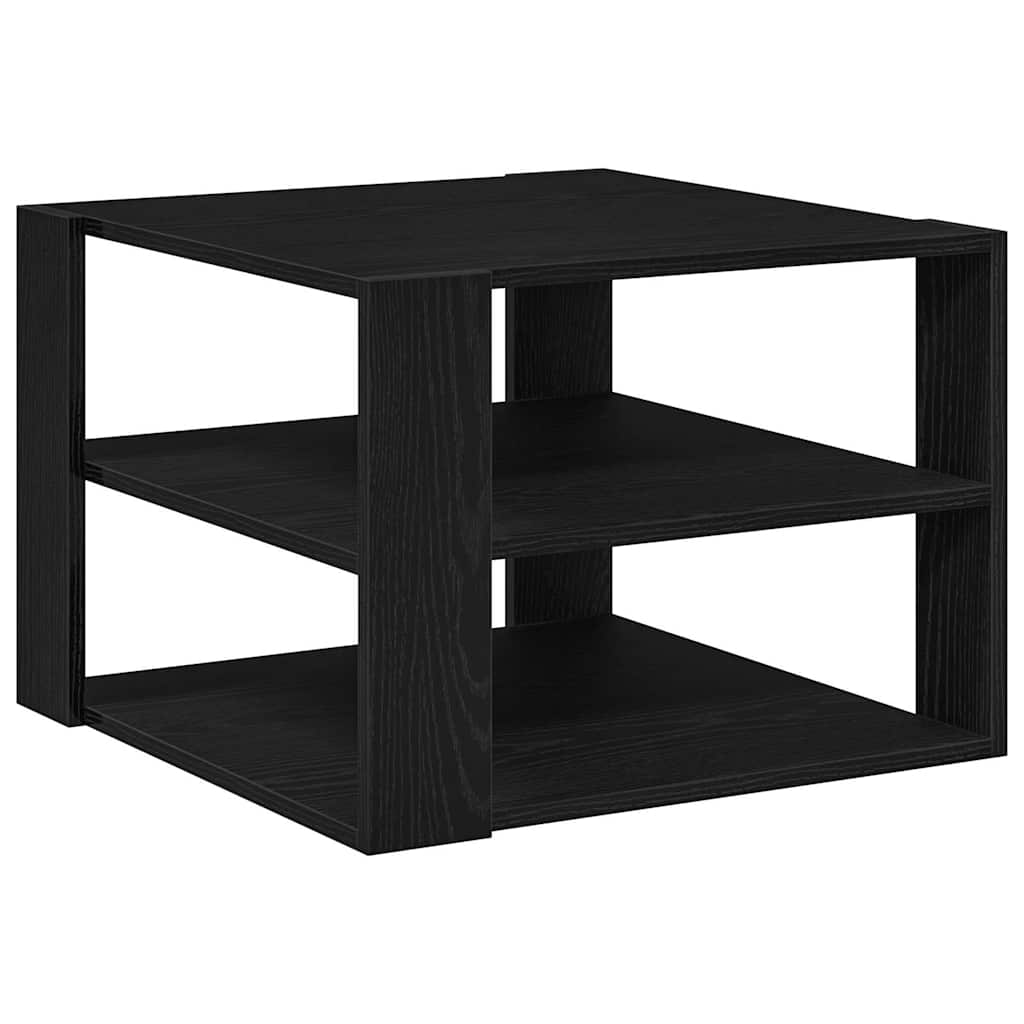 Kava Stol Crni Hrast 58 x 58 x 40 cm Konstrukcijsko drvo